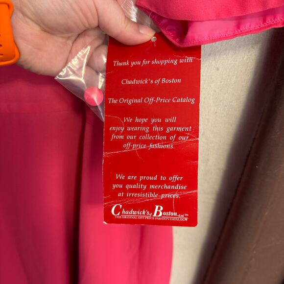 Stephanie Andrews Formal Dress Size 20W Pink Button Detail Tie Back NWT Plus - Picture 6 of 14